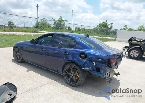 2021 Alfa Romeo Giulia Ti Sport Rwd из США, поврежденный, VIN ZARFAMBN4M7648578